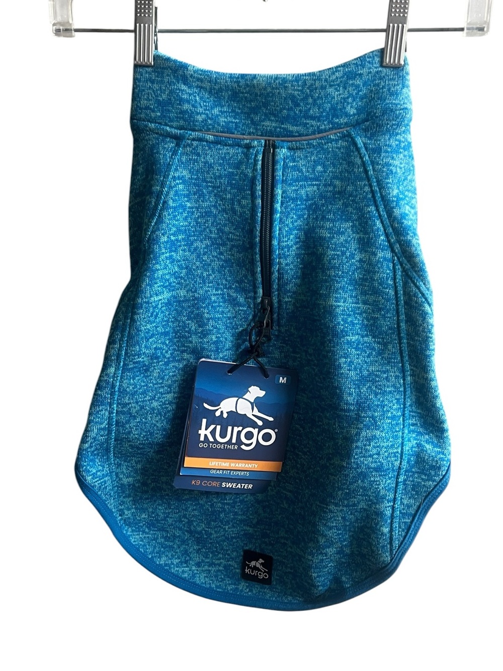 Kurgo M Blue Heather K9 Core Sweater
